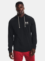 Under Armour Férfi kapucnival UA RIVAL TERRY LC HD fekete Pulóver