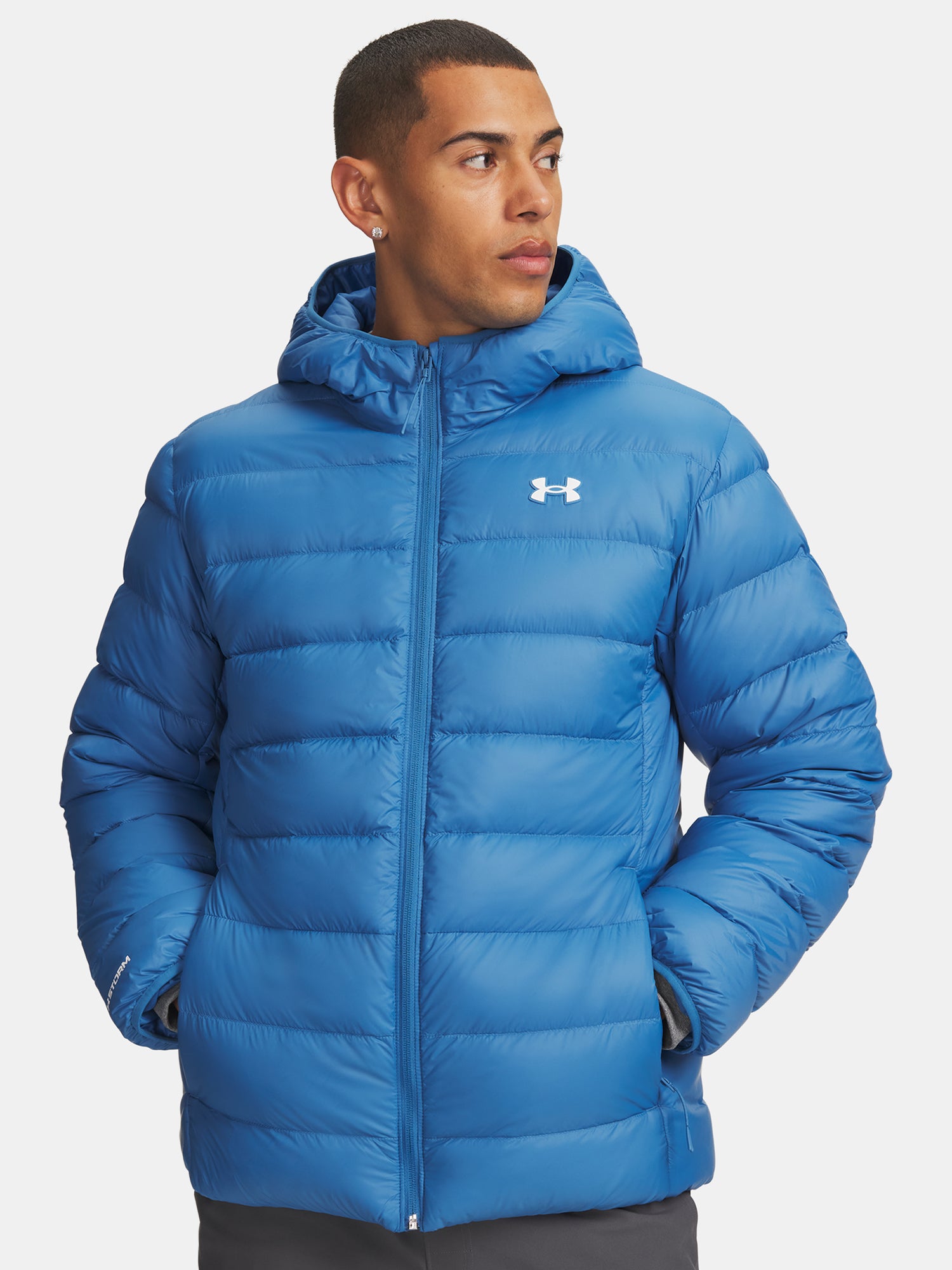 Under Armour Férfi LEGEND DOWN HOODED kék kabát