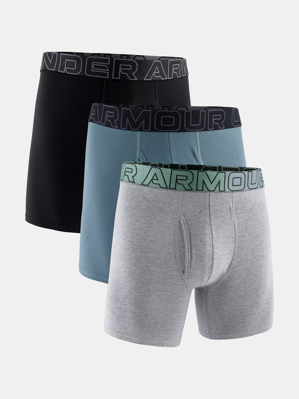 Under Armour Férfi M UA Perf Cotton 6in boxeralsó (3db) alsónemű