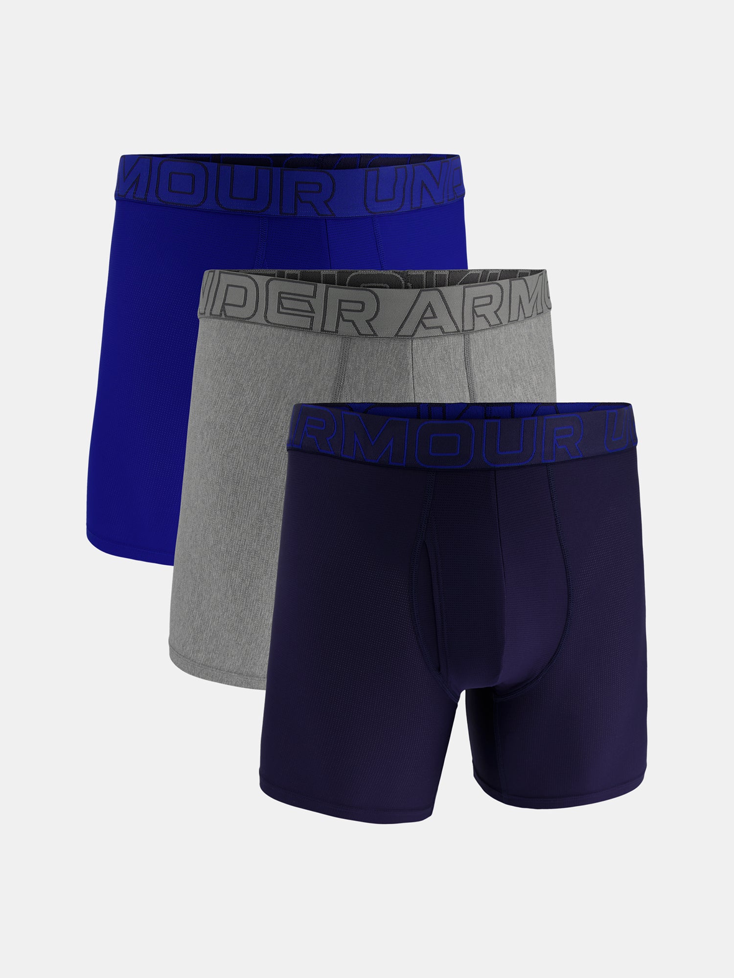 Under Armour Férfi M UA Perf Tech Mesh 6in boxeralsó (3db) alsónemű
