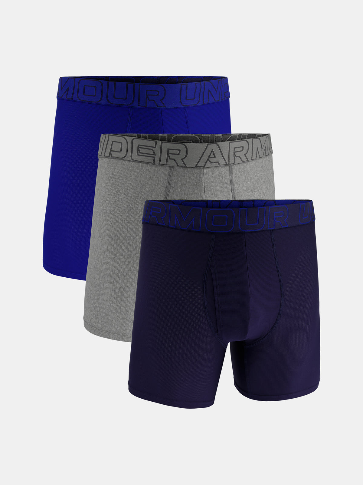 Under Armour Férfi M UA Perf Tech Mesh 6in boxeralsó (3db) alsónemű