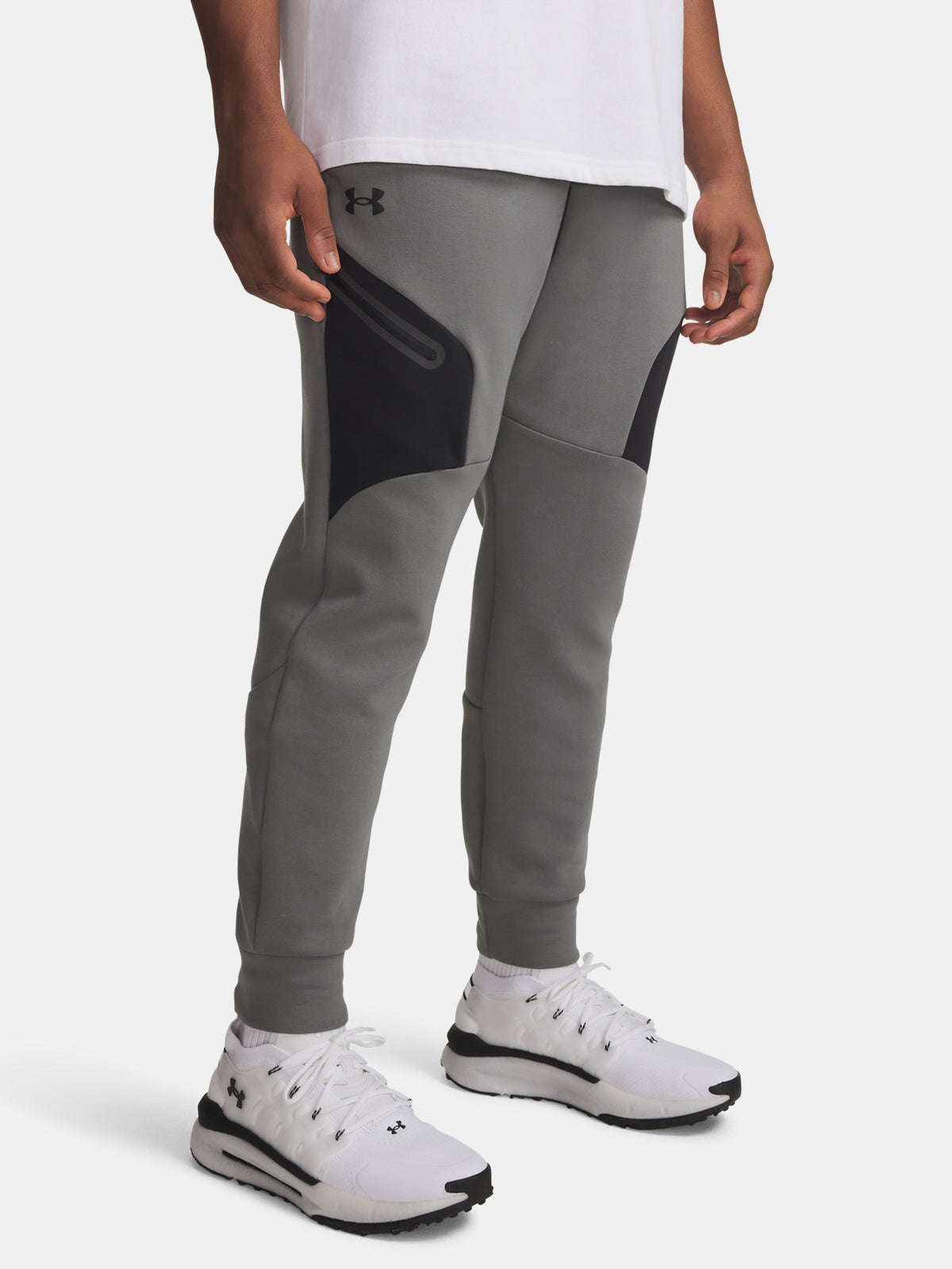 Under Armour Férfi melegítõnadrág UA Unstoppable Flc Jgr EU-GRN nadrág