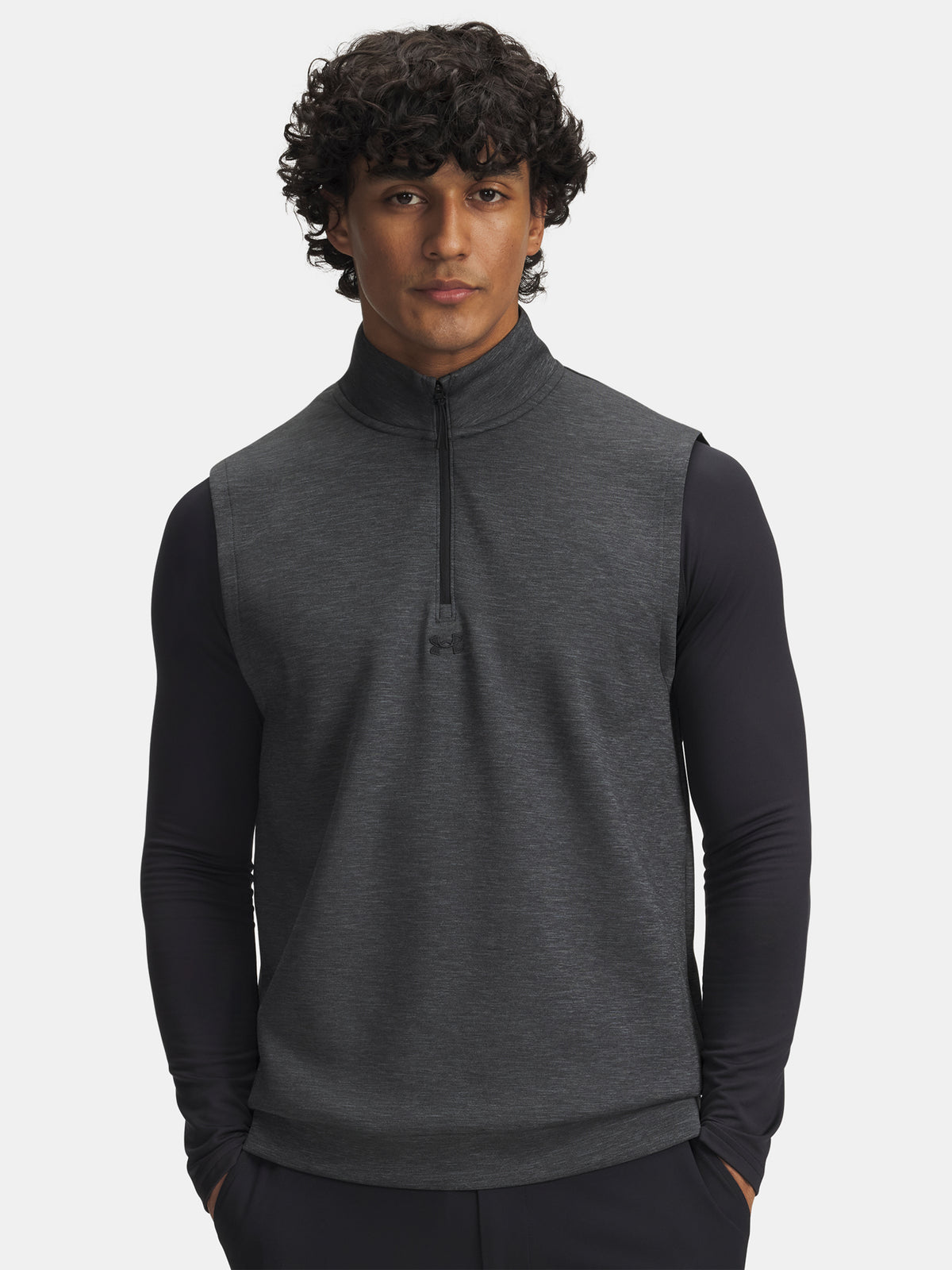 Under Armour Férfi mellény UA Drive Midlayer Vest-BLK Kapucnis pulóver