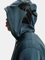 Under Armour Férfi Rival Fleece AMP FZ HD kapucnis felsõ kék kapucnis pulóver