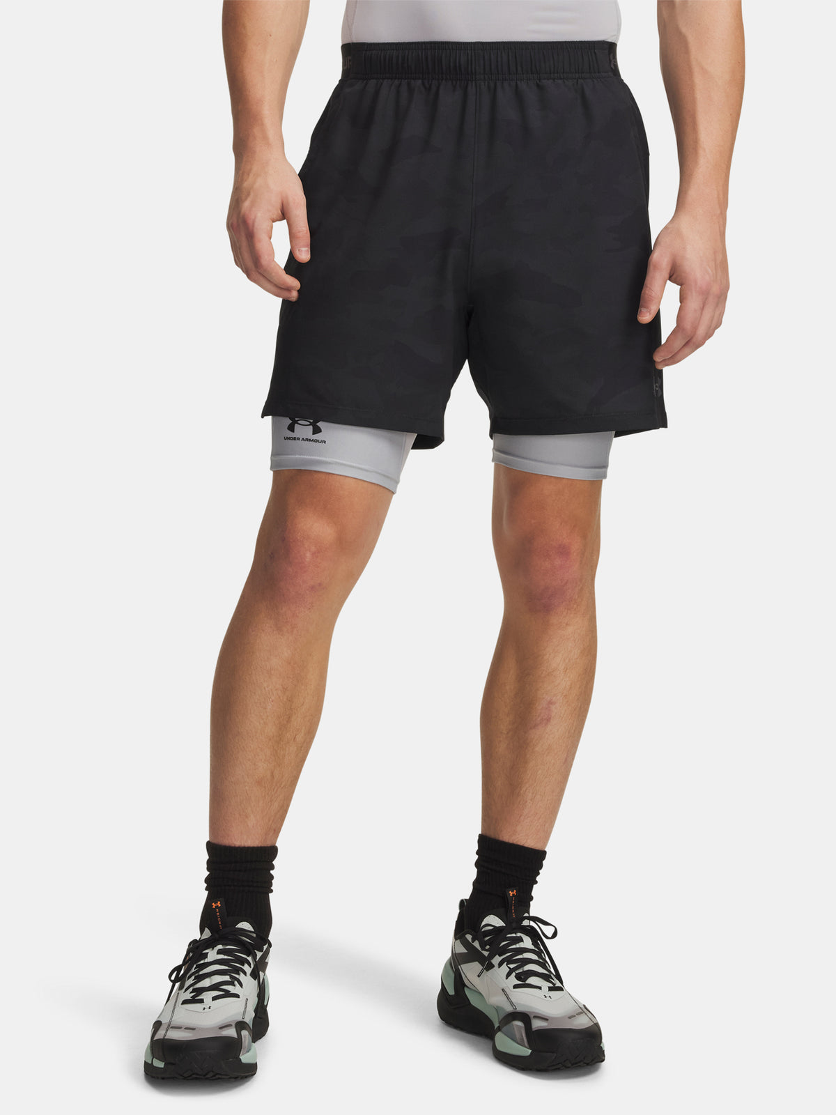 Under Armour Férfi rövidnadrág UA Vanish Woven 2.0 6in Prnt nadrág