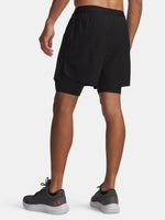 Férfi rövidnadrág Under Armour UA Vanish Elite 2in1 Short-BLK fekete nadrág
