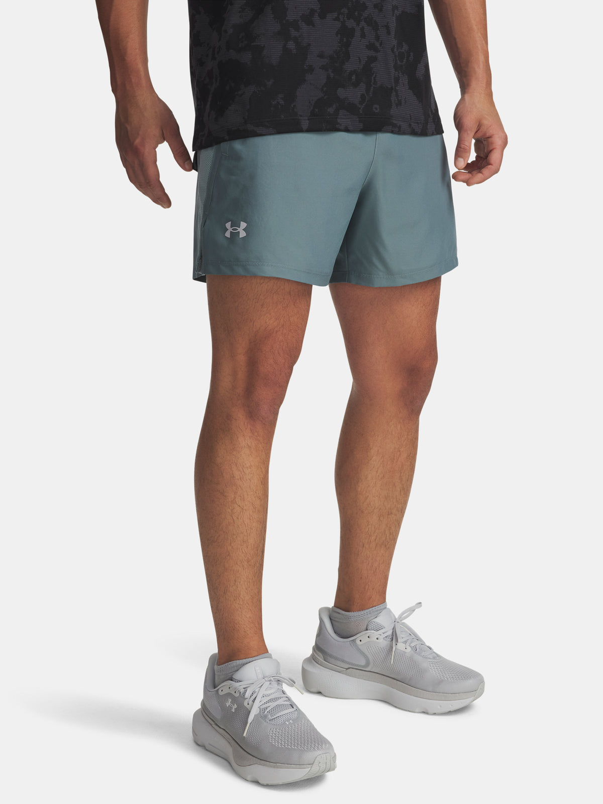 Under Armour Férfi Short UA LAUNCH 5\'\' SHORTS-BLU (kék) Short