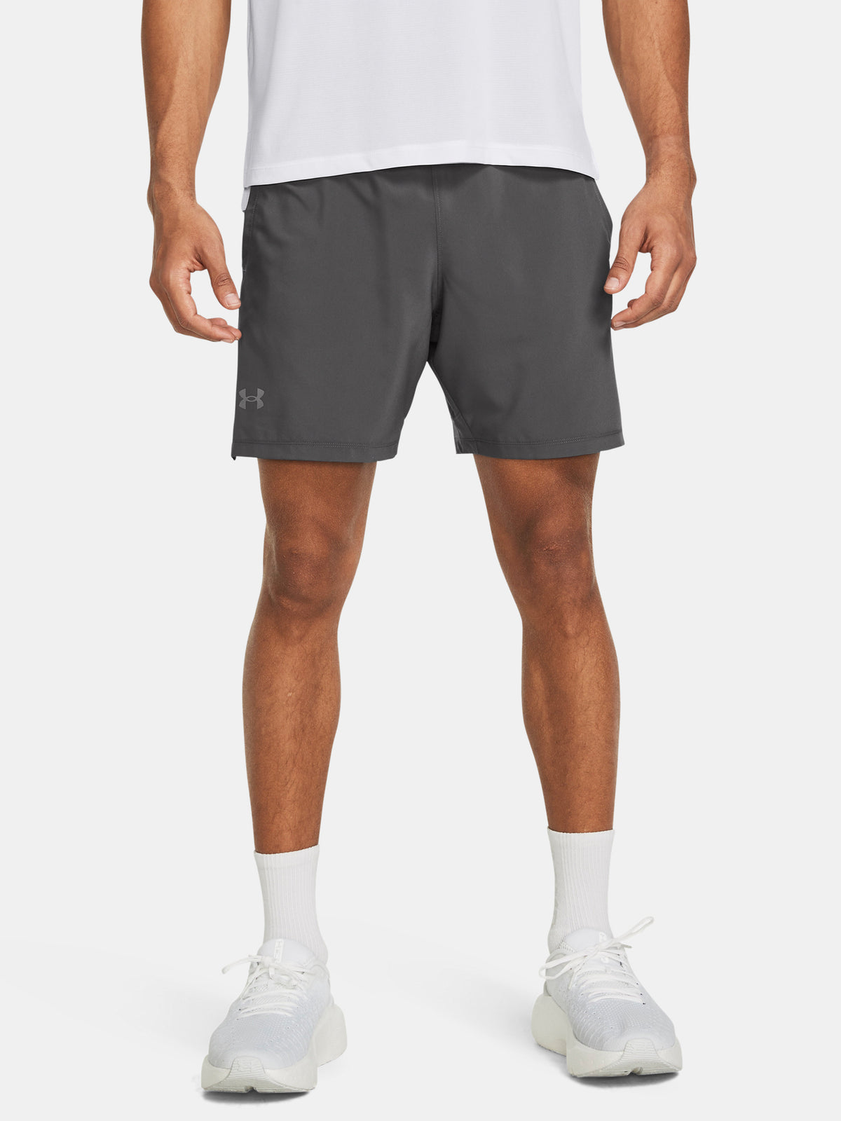 Under Armour Férfi Short UA LAUNCH PRO 2n1 7\'\' SHORTS-GRY Short