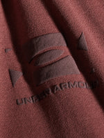 Under Armour Férfi Sportstyle Terry KO Crew bordó pulóver