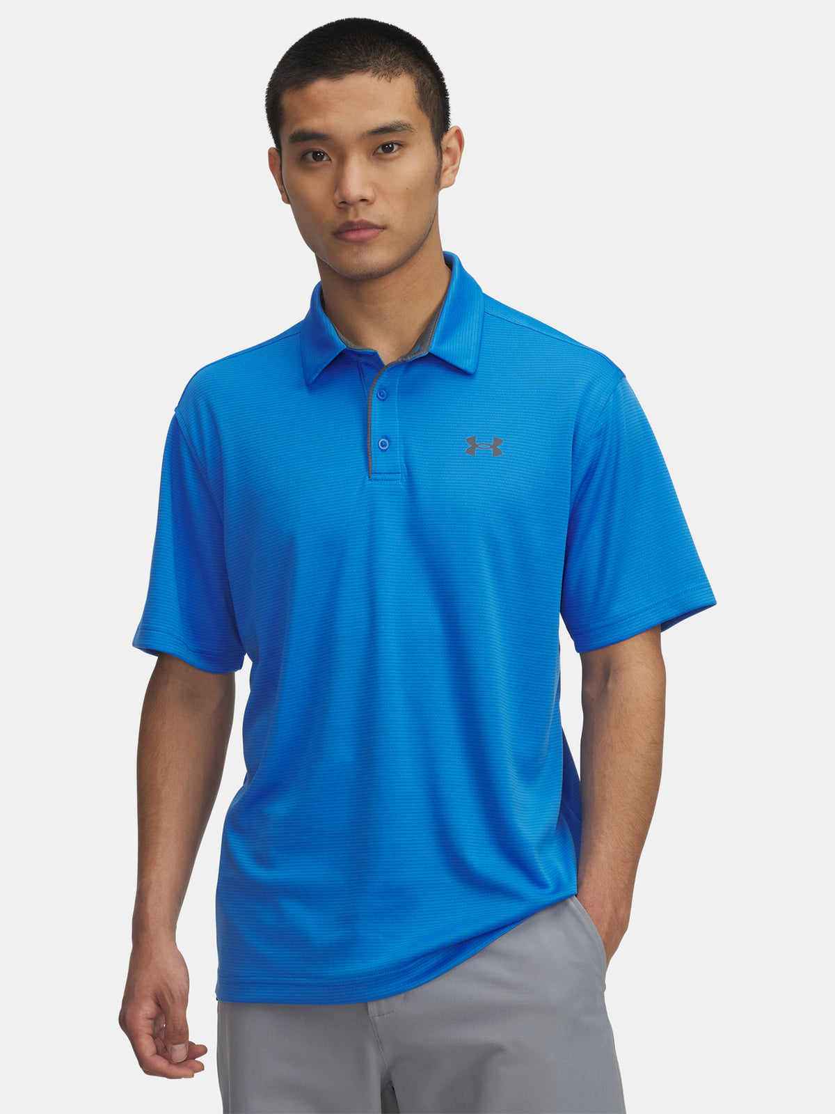 Under Armour Férfi Tech Polo-BLU póló