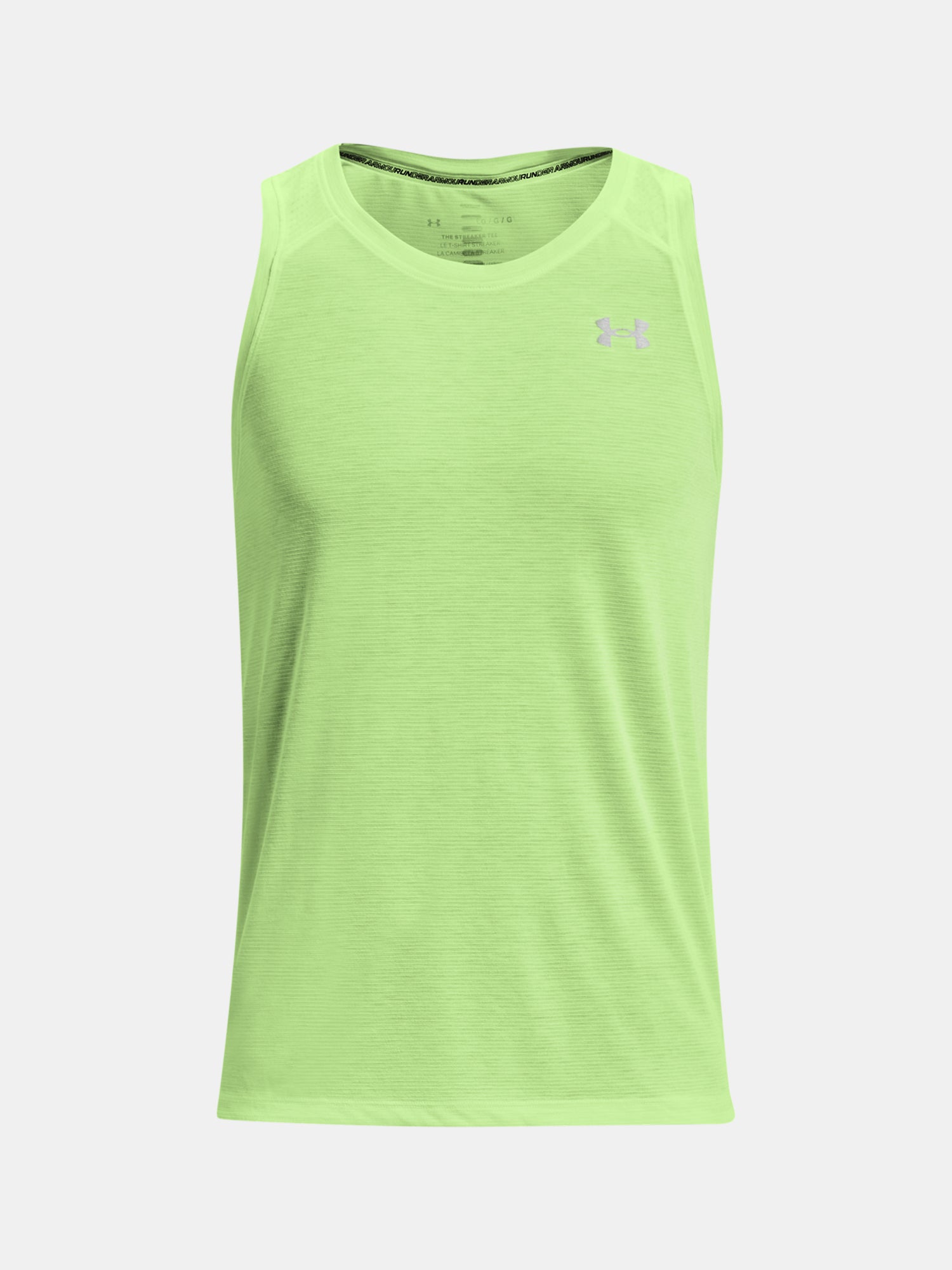 Under Armour Férfi trikó Streaker Singlet atléta, zöld 1361468-162