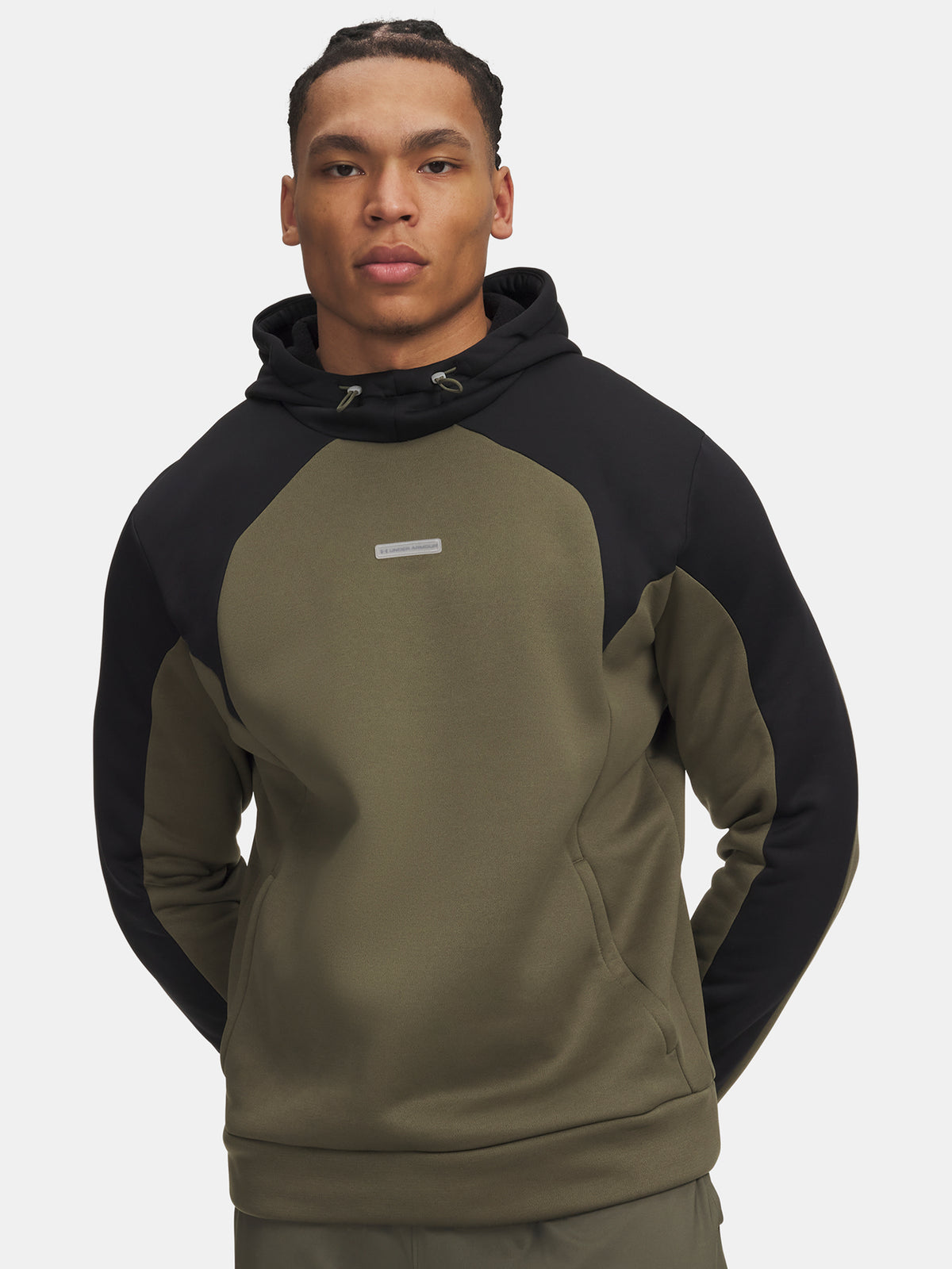 Under Armour Férfi UA Armour Flc Winter HD zöld pulóver