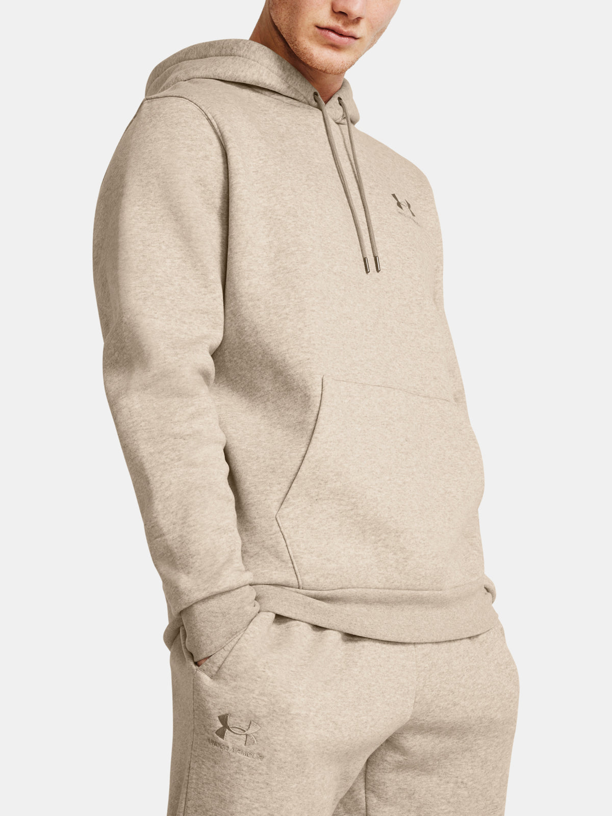 Under Armour Férfi UA Essential Fleece Pulóver