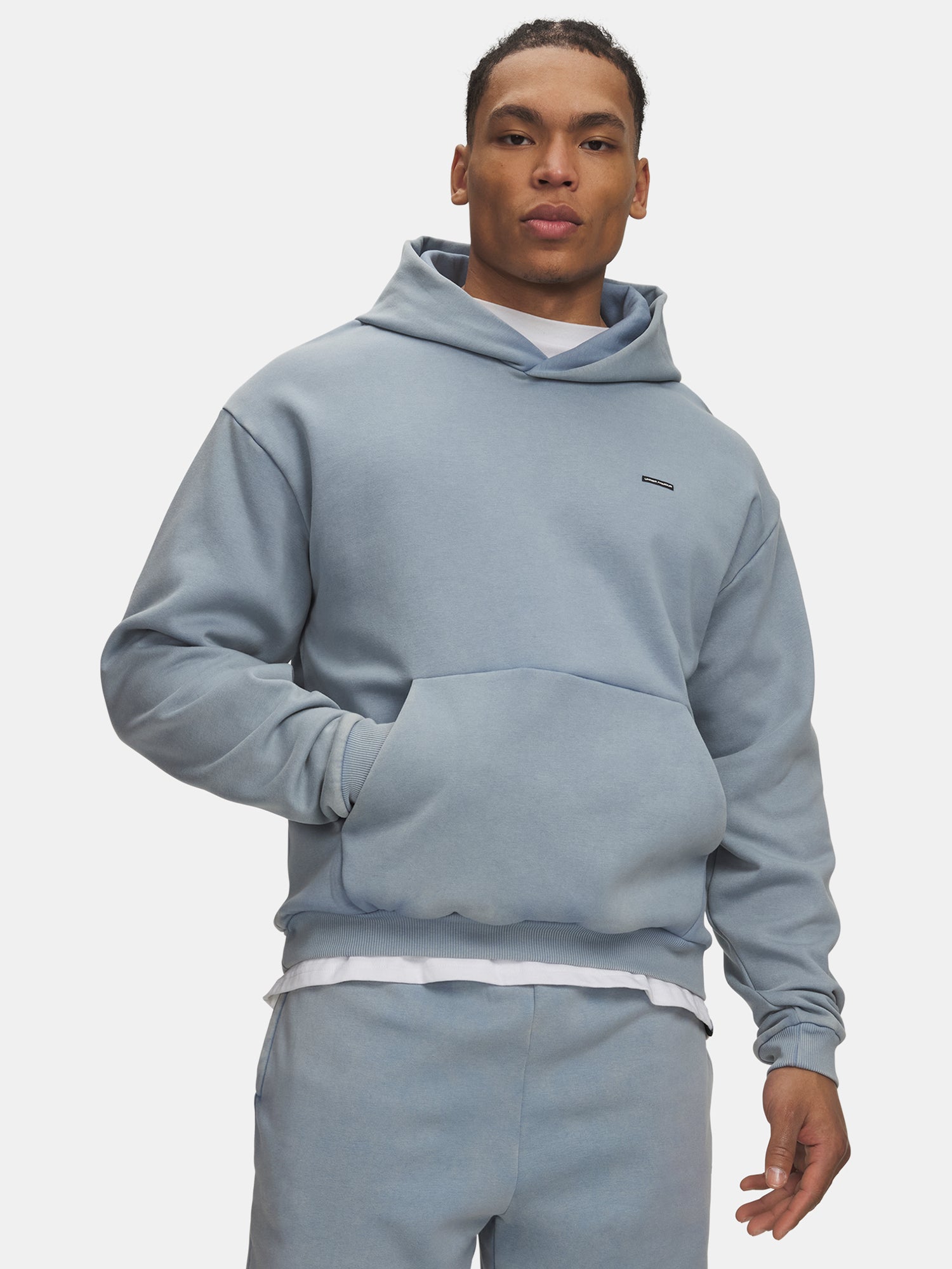 Under Armour Férfi UA ICON VINTAGE FLEECE HD kék pulóver