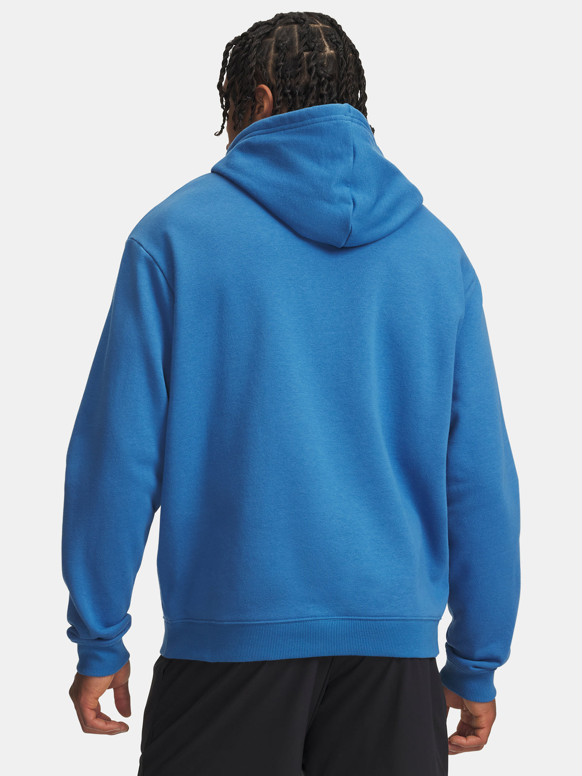 Under Armour Férfi UA Rival Flc Branded Hoodie kék pulóver