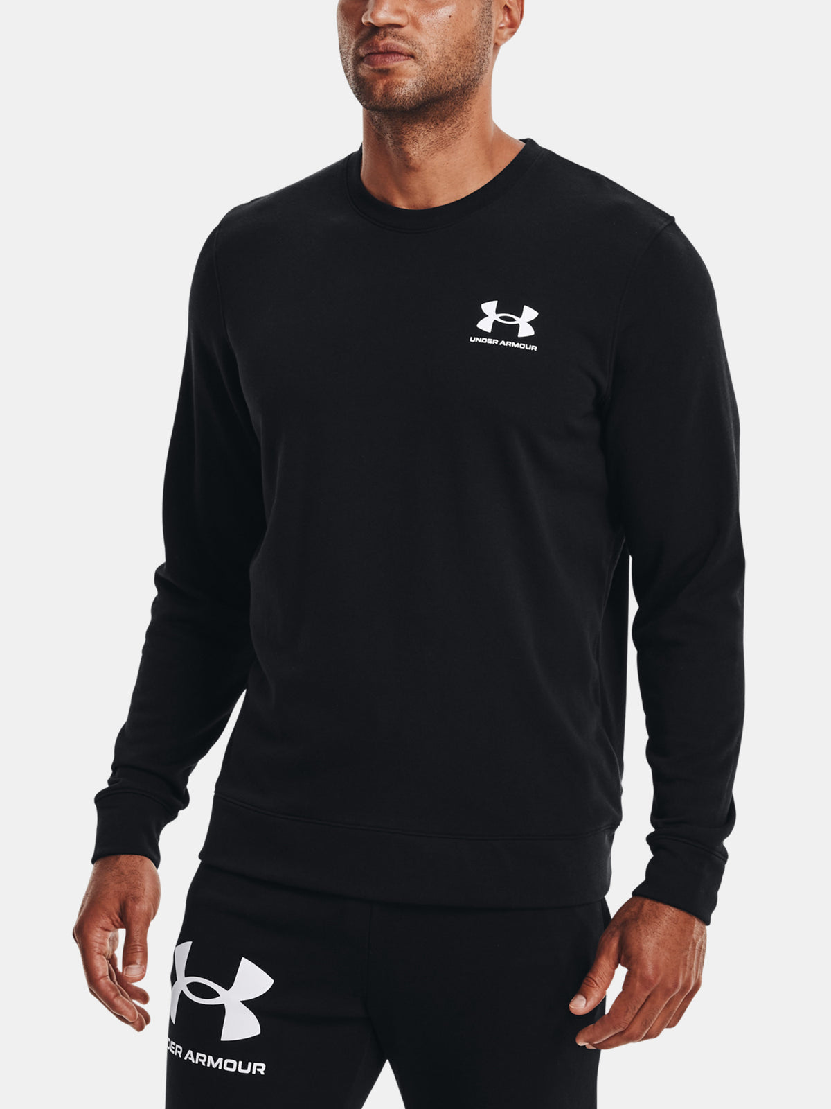 Under Armour Férfi UA Rival Terry LC Crew pulóver