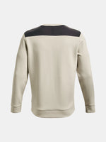 Under Armour Férfi UA SUMMIT KNIT CREW barna pulóver