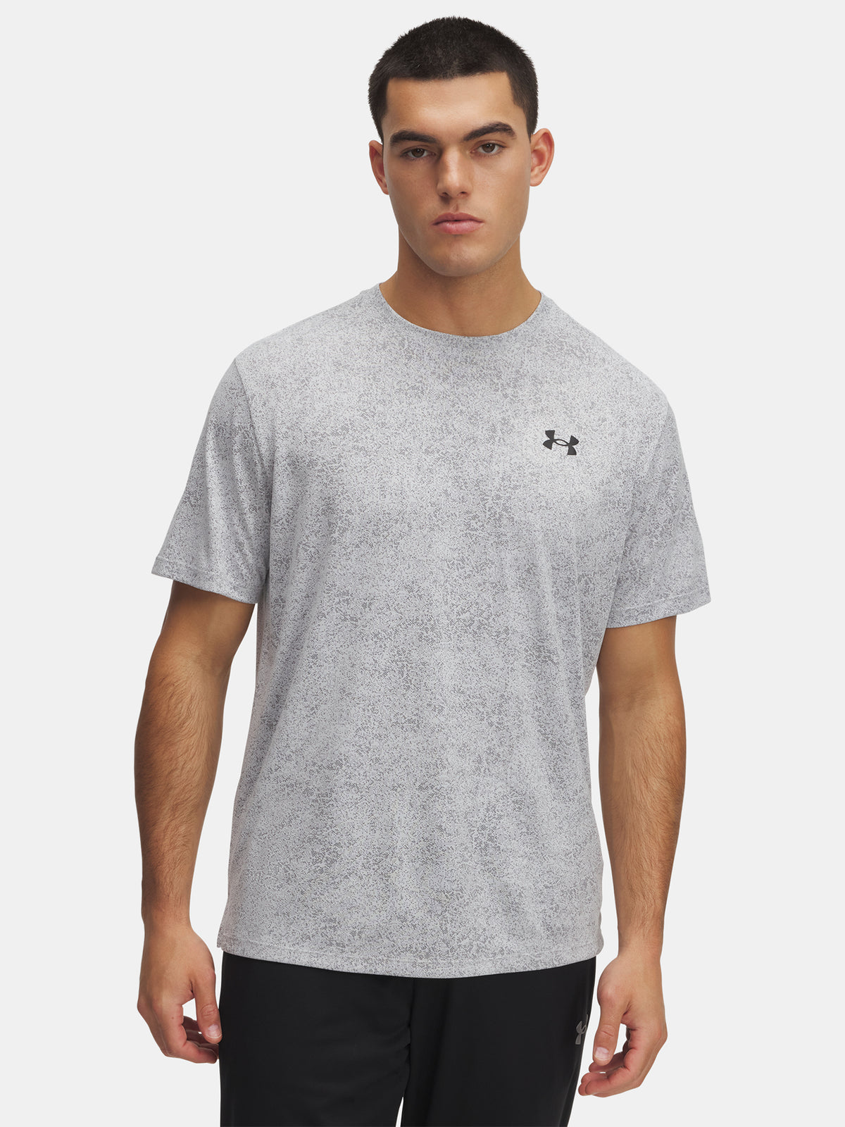 Under Armour Férfi UA Tech Pixelate-GRY póló