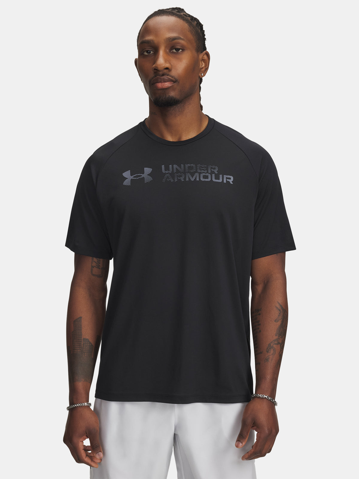Under Armour Férfi UA Tech Reflective SS-BLK póló