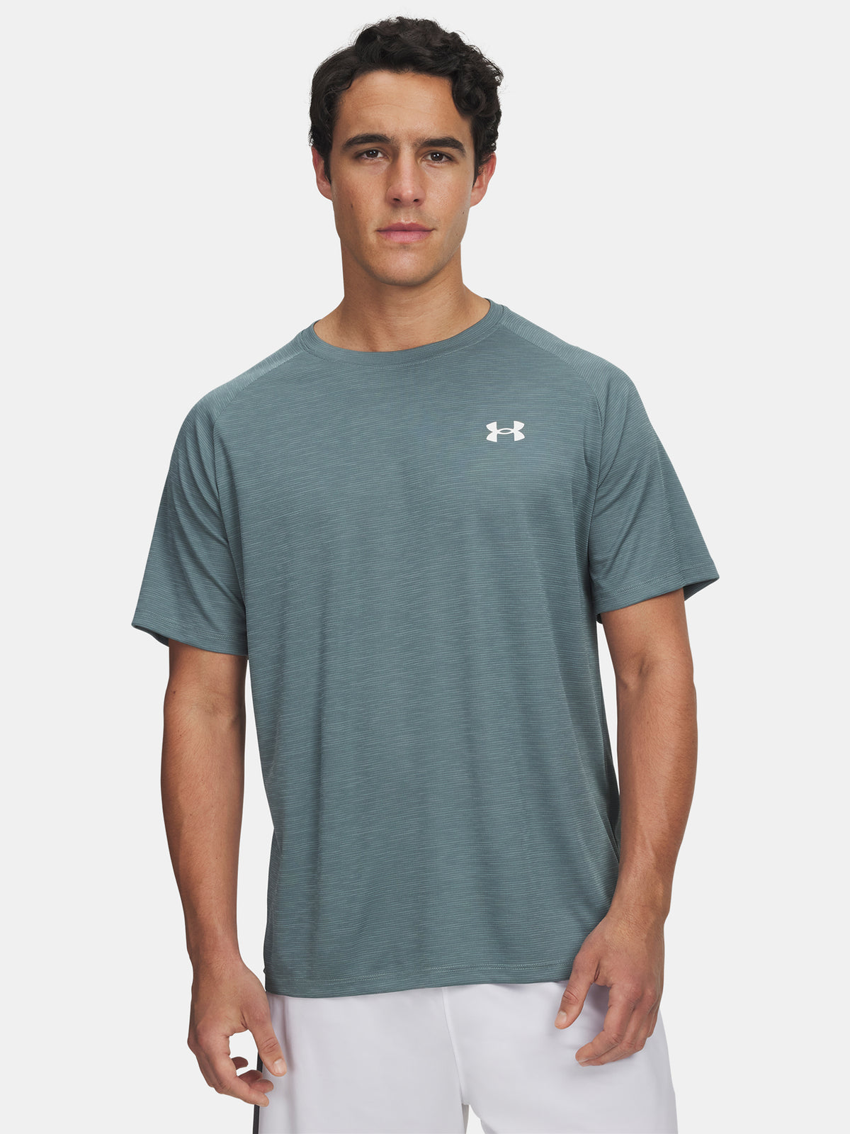 Under Armour Férfi UA Tech Textured SS-BLU póló
