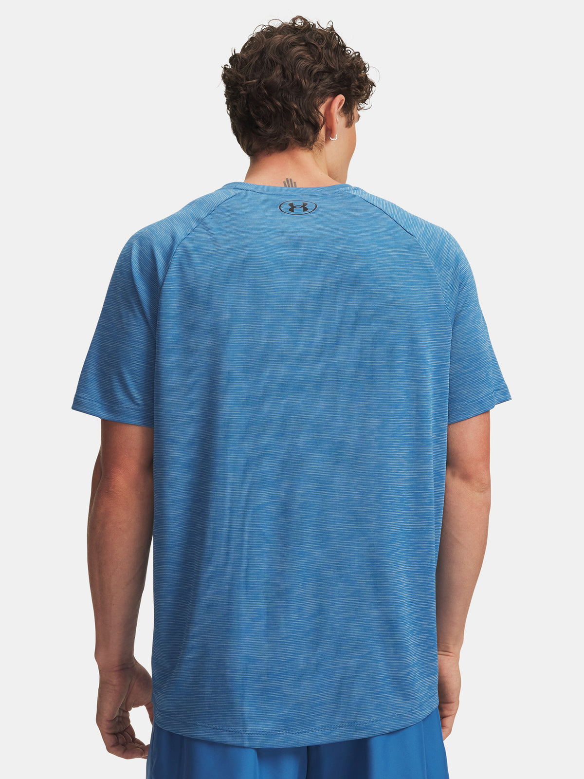 Under Armour Férfi UA Tech Textured SS kék póló