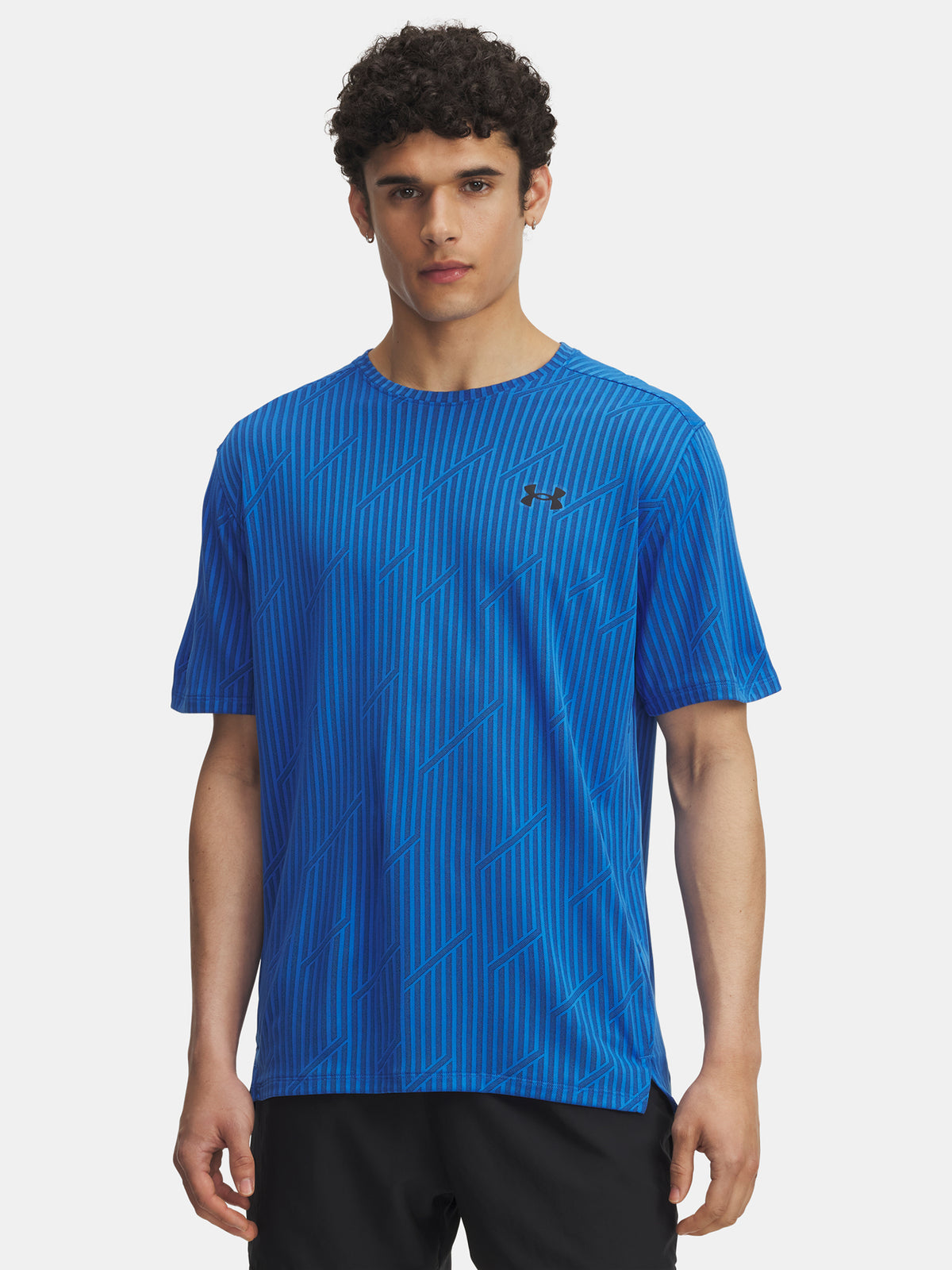 Under Armour Férfi UA Tech Vent Jacquard-BLU póló