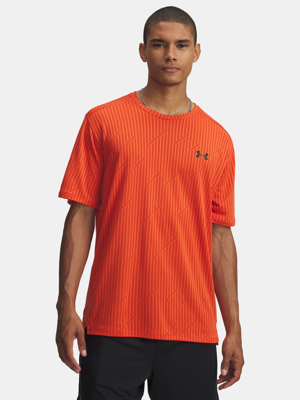 Under Armour Férfi UA Tech Vent Jacquard-ORG póló