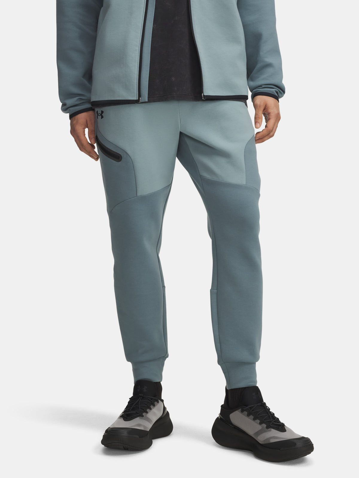 Under Armour Férfi UA Unstoppable Flc Jgr EU-BLU melegítõ nadrág