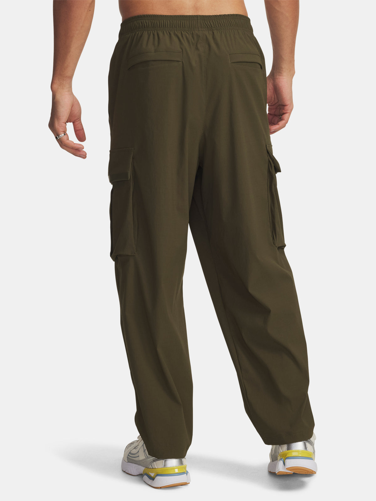 Under Armour Férfi UA UNSTPBLE TXTR WOVEN CARGO-GRN sportnadrág nadrág