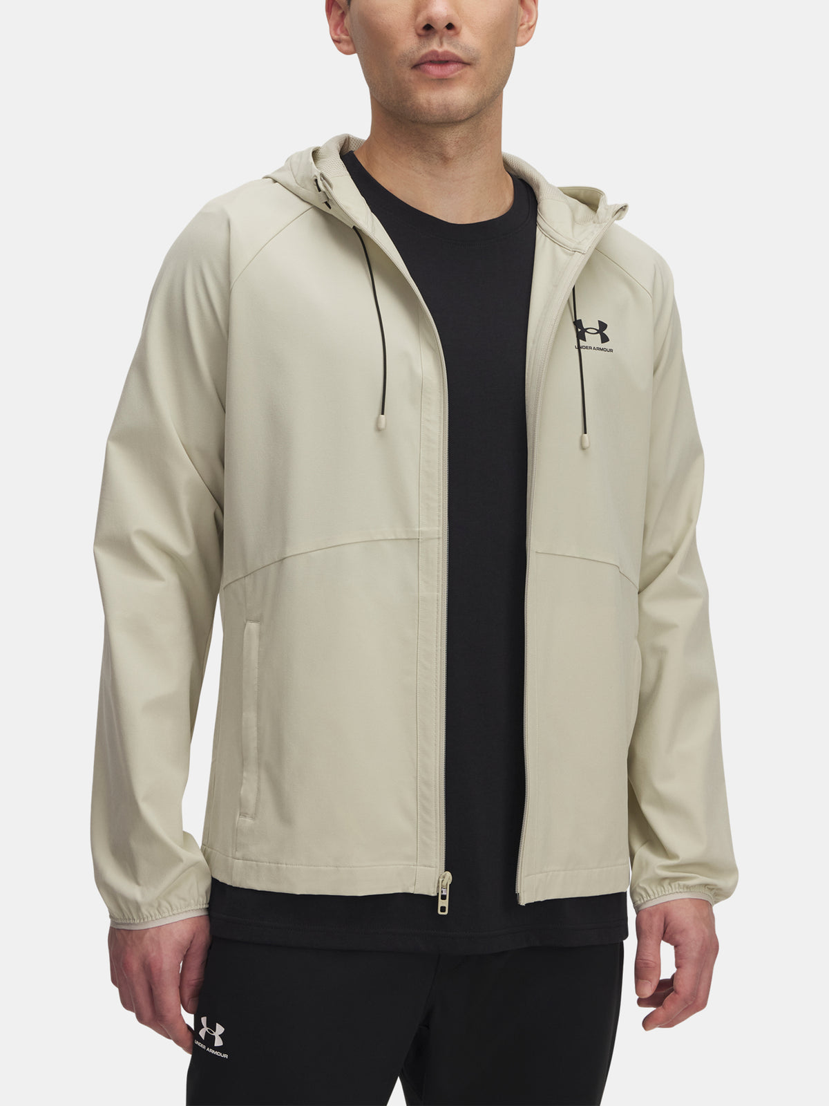 Under Armour Férfi UA Vibe Woven Kapucnis pulóver