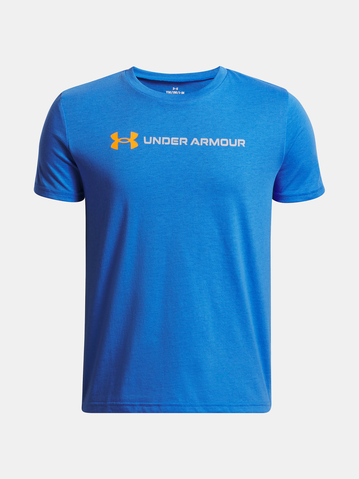 Under Armour Fiú UA B LOGO WORDMARK SS-BLU póló