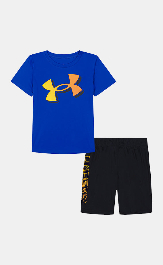 Under Armour Fiú UA GRADIENT LOGO SS SET-ROY szett póló
