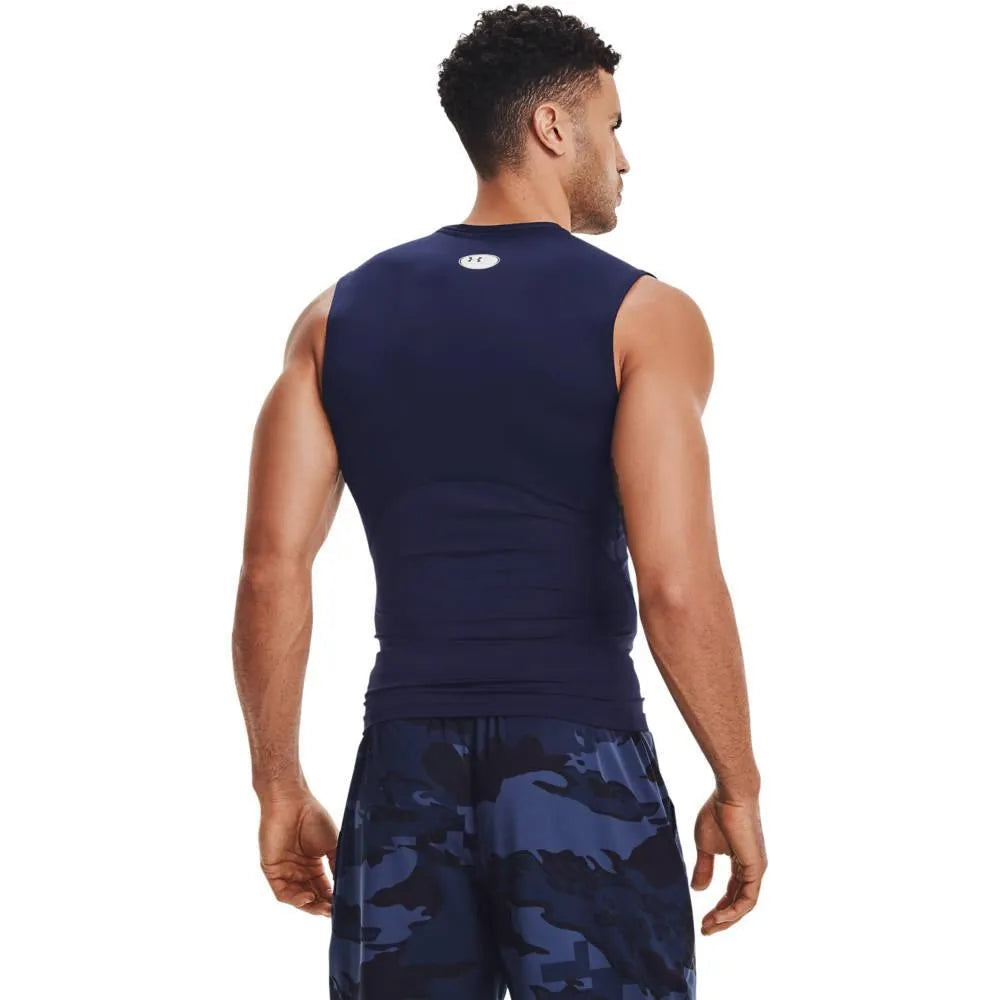 Under Armour Heat Gear Comp trikó, sötétkék férfi Atléta
