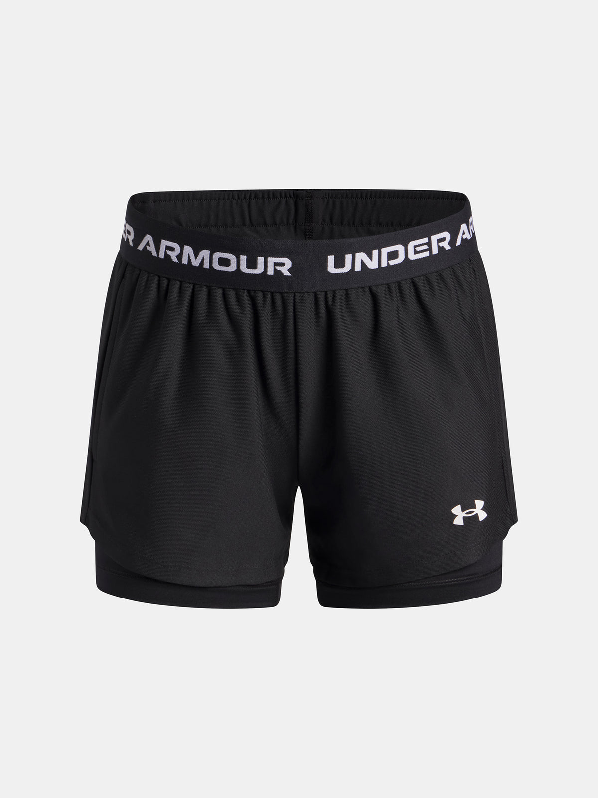 Under Armour Lány rövidnadrág UA Tech Play Up 2n1 -BLK short