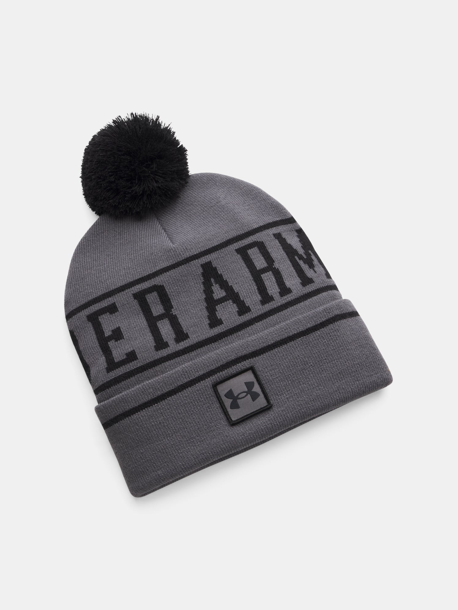 Under Armour M Halftime Pom Beanie szürke kötött sapka