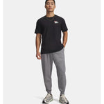 Under Armour Men’s Rival Fleece Joggers, grey, 1379774 025, szürke férfi nadrág 140646_XL
