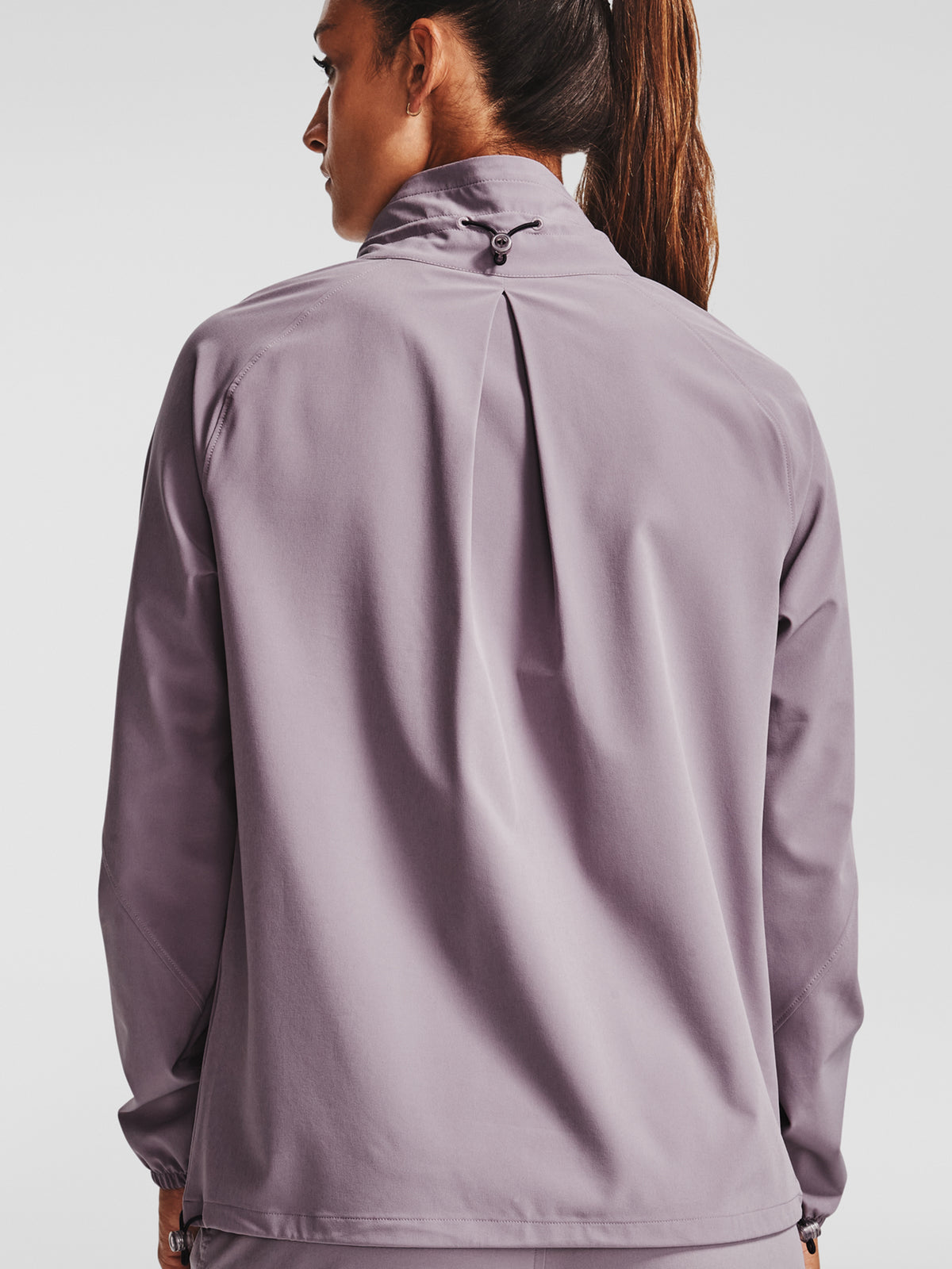Under Armour Nõi dzseki Recover Woven Jacket lila kapucnis pulóver