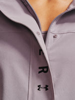 Under Armour Nõi dzseki Recover Woven Jacket lila kapucnis pulóver