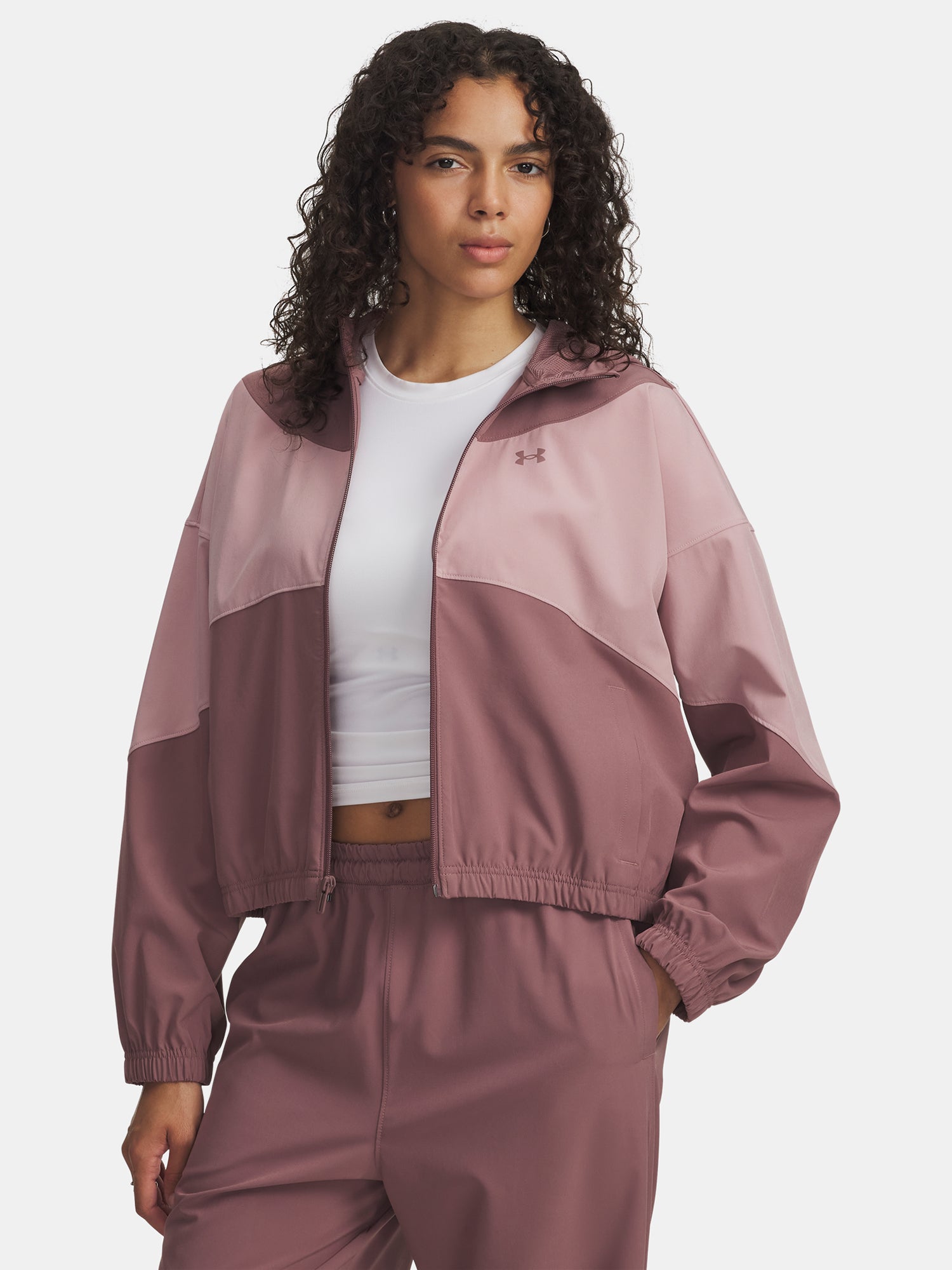 Under Armour Nõi dzseki UA Rival Woven Jkt HD-BRN Kapucnis pulóver