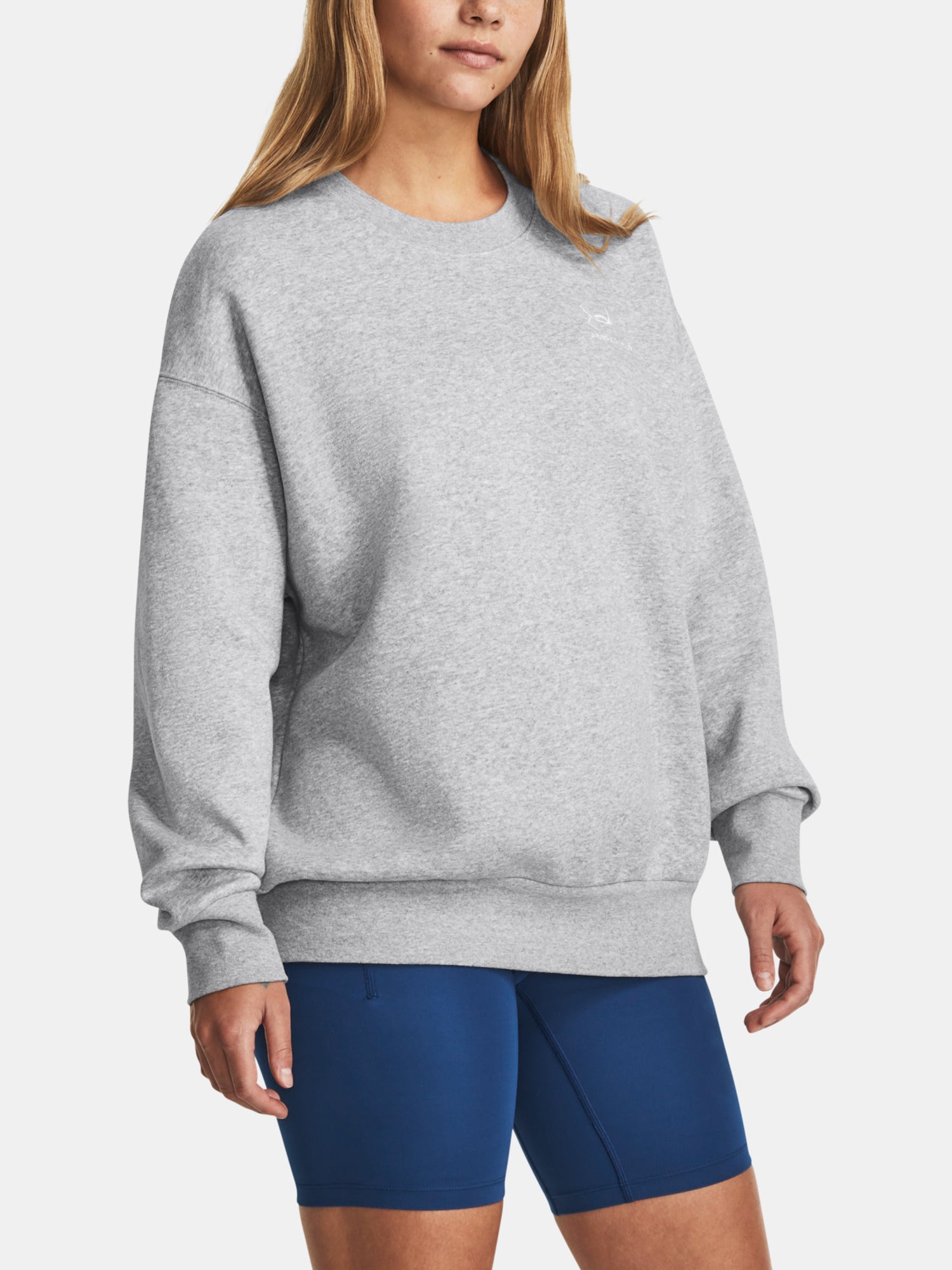 Under Armour Nõi Essential Flc OS Crew pulóver