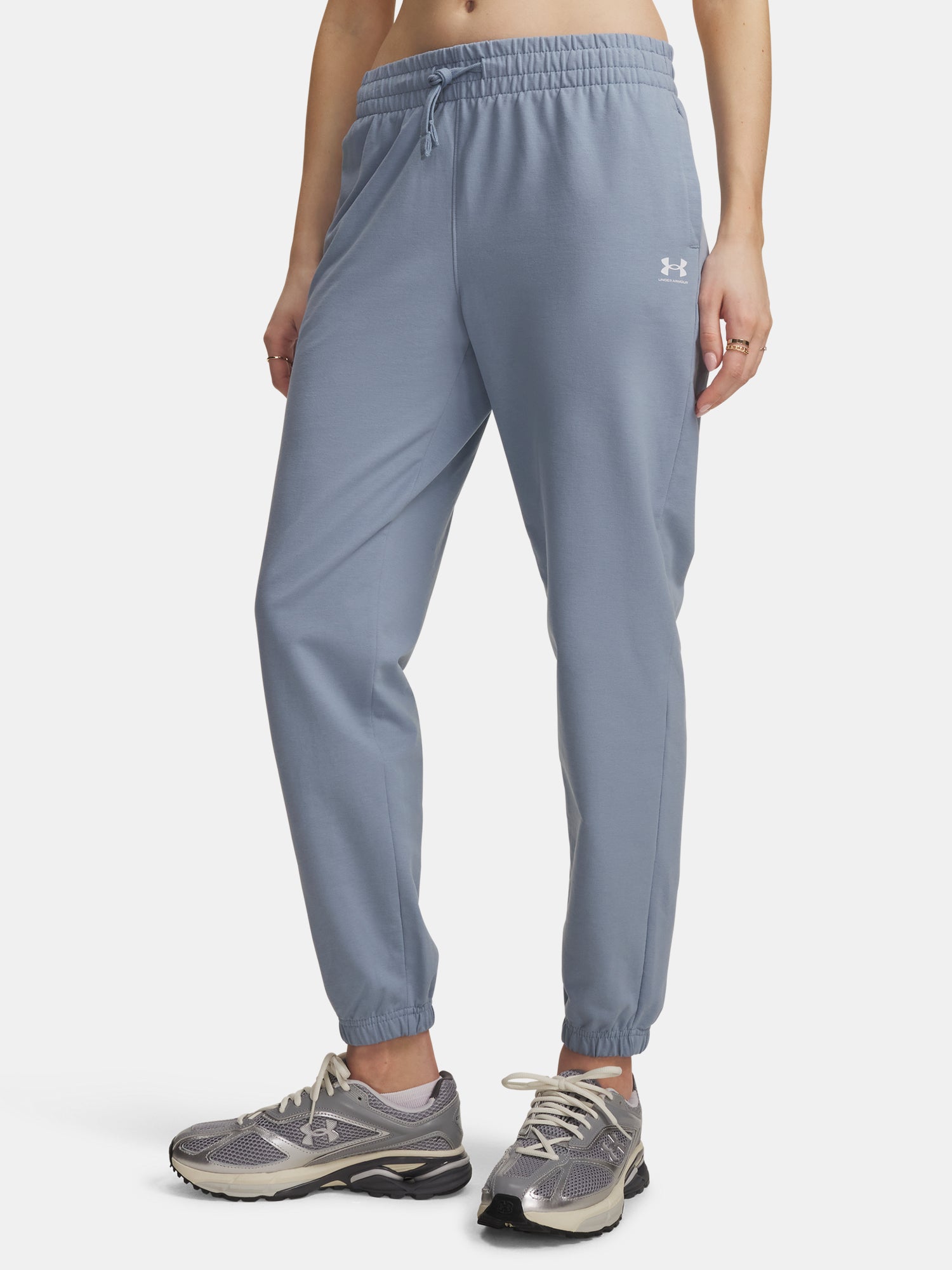 Under Armour Nõi melegítõnadrág Sport Terry Jogger kék nadrág