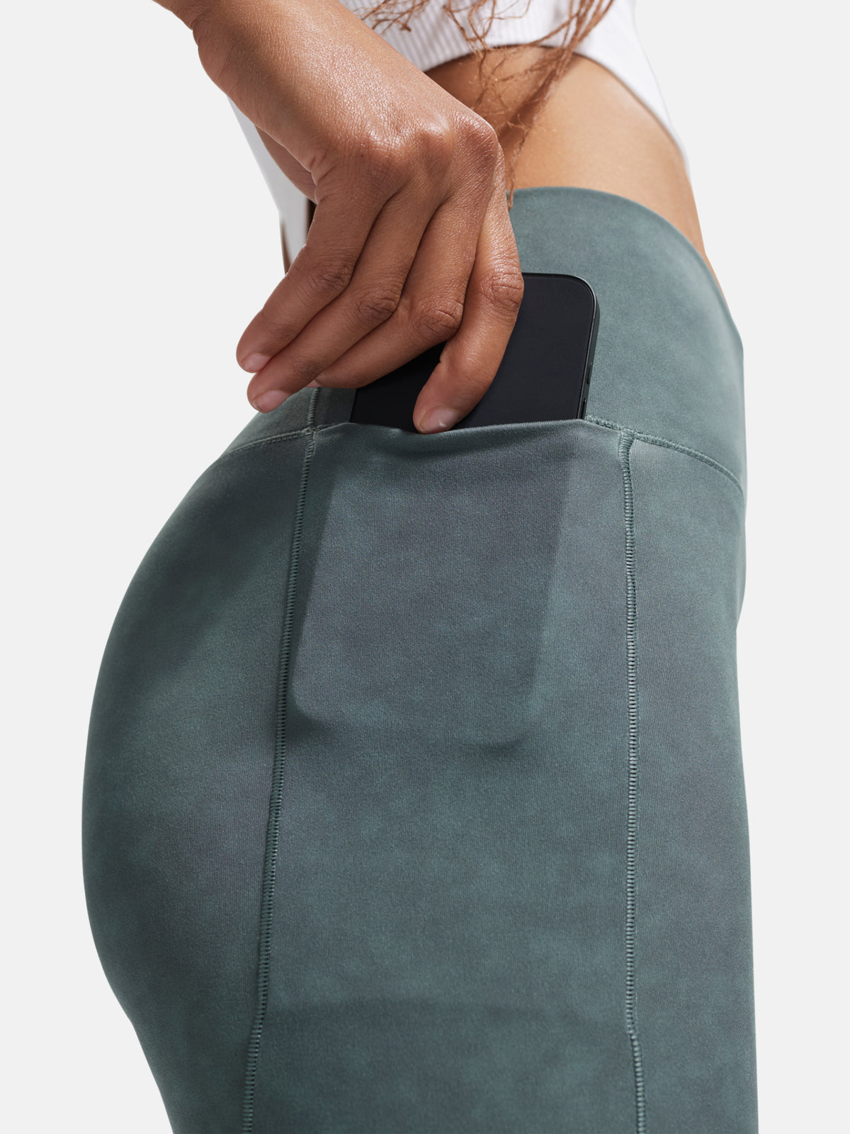 Under Armour Nõi Meridian Suede Effect Ak Leg-BLU Leggings kék