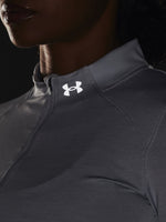 Under Armour Nõi Qualifier Run 2.0 1/2 Zip szürke póló