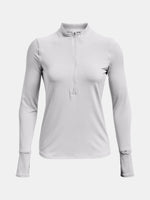 Under Armour Nõi Qualifier Run 2.0 1/2 Zip szürke póló