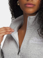 Under Armour Nõi Rival Fleece Script HZ szürke pulóver