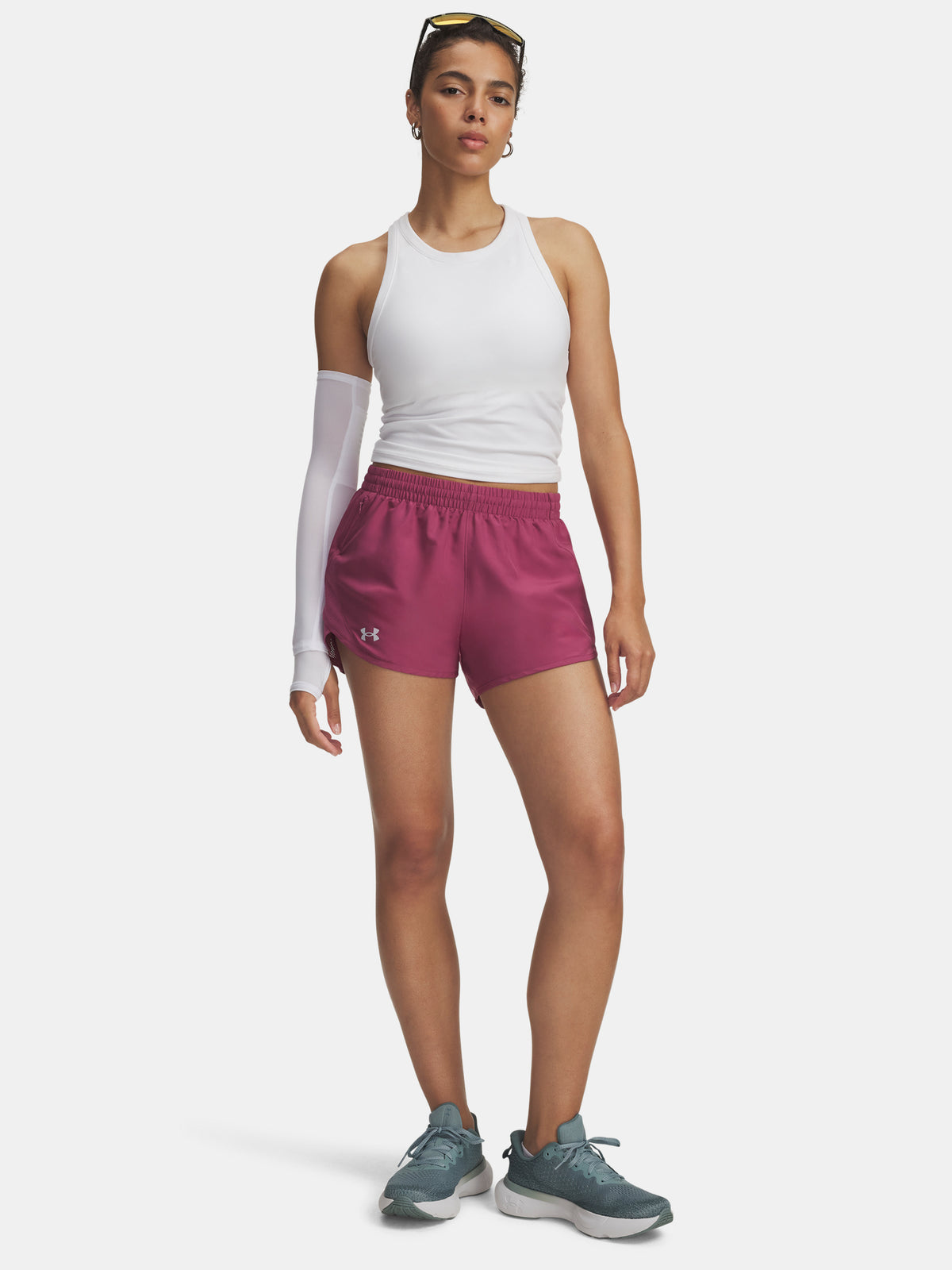 Under Armour Nõi rövidnadrág UA Fly By 3\'\' Shorts-RED nadrág, piros