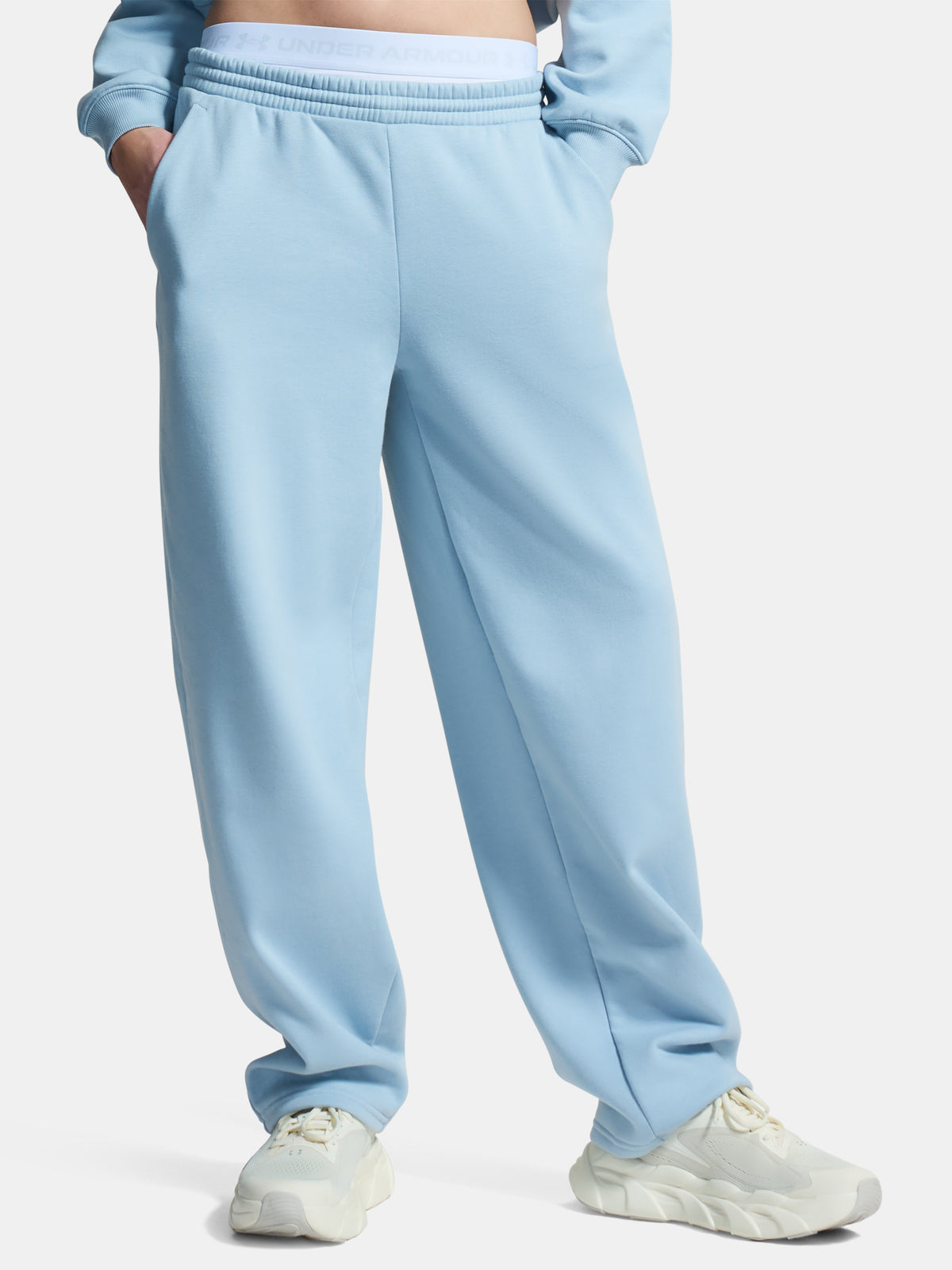 Under Armour Nõi sportnadrág UA Icon Fleece Barrel nadrág