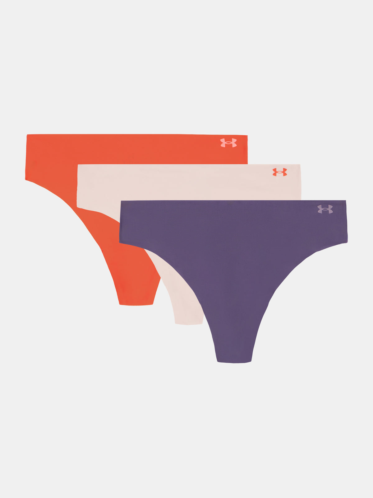 Under Armour Nõi tanga Ua Pure Stretch No Show Thong -Solid - színes alsónemű