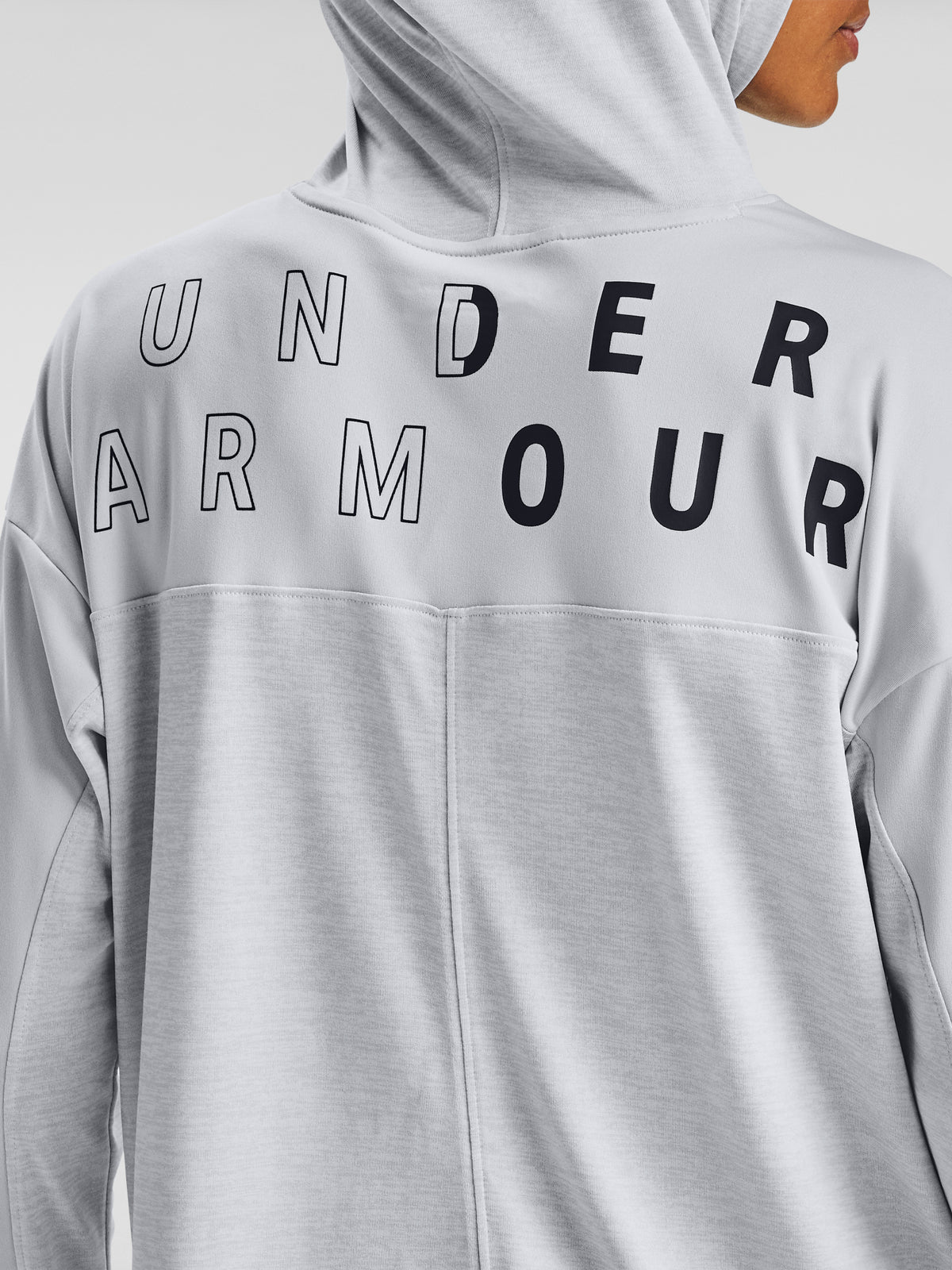 Under Armour Nõi Tech Twist Graphic Hoodie fehér pulóver