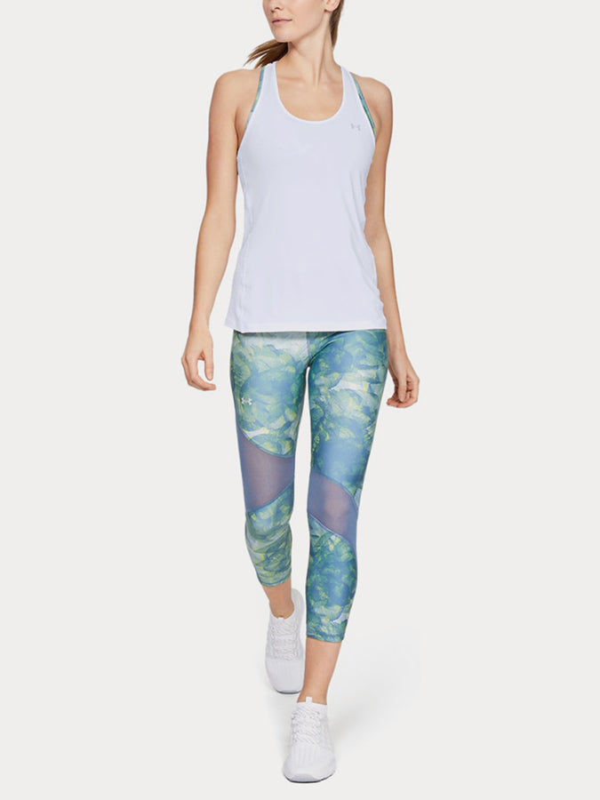 Under Armour Nõi trikó Hg Racer Tank atléta, fehér
